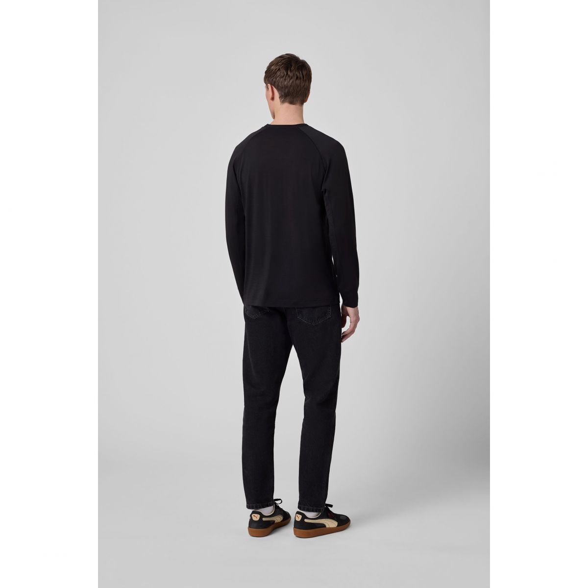 BMW M美麗諾羊毛長袖T恤